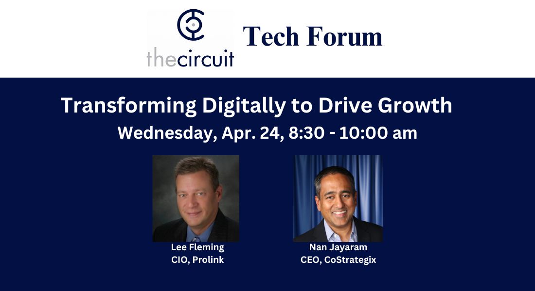 Prolink and CoStrategix to Present at The Circuit’s Tech Forum