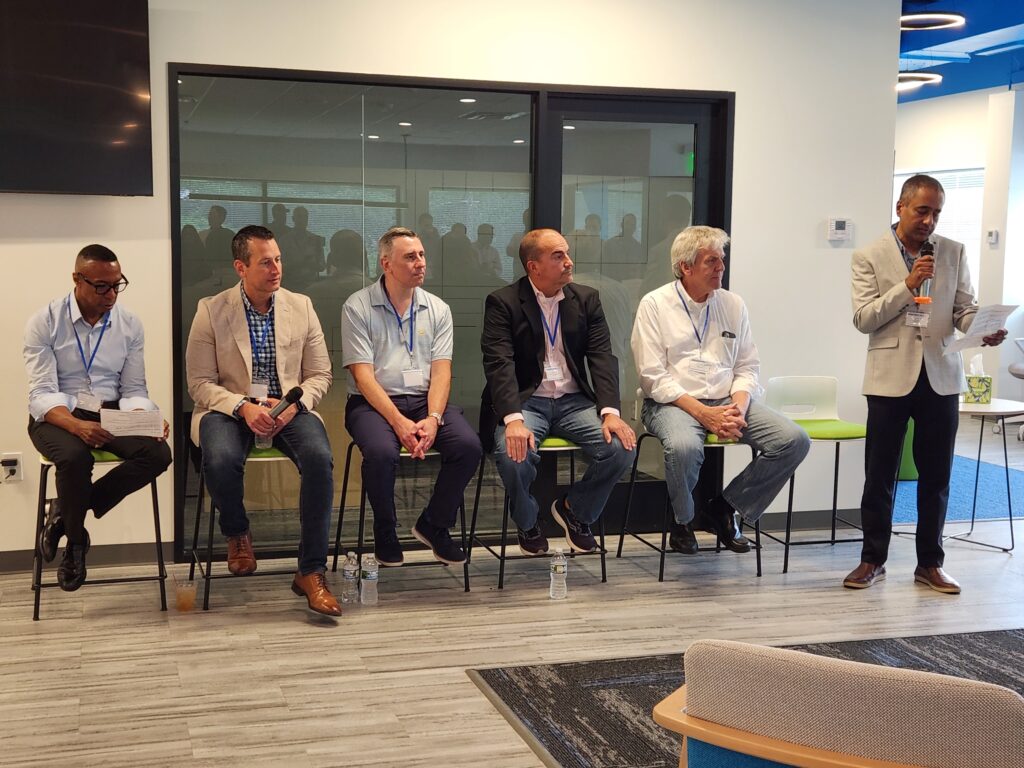 CoStrategix Tech Talk & Toast panel speakers