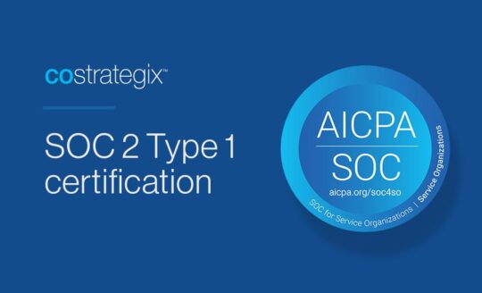 CoStrategix Achieves COC2 Type 1 Certification