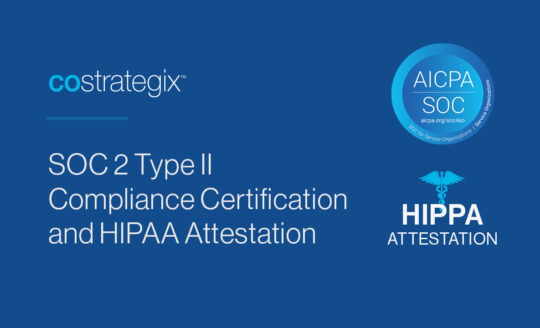 CoStrategix Achieves SOC 2 Type II Certification header image