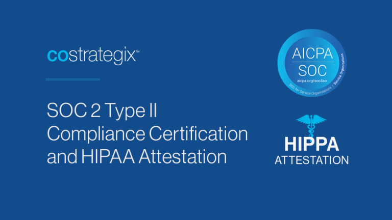 CoStrategix Achieves SOC 2 Type II Certification header image
